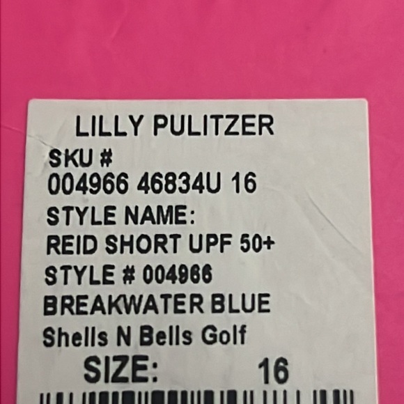 Shorts - UPF 50 Luxletic 9" Reid Short - New - Lilly Pulitzer LPBOX1 - Picture 2 of 8